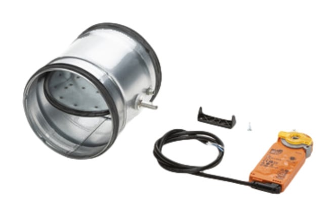 V-ZUG Zuluftelement Motorabsperrklappe, ø 125 mm, 230 V